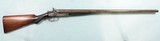 32982- W.W. GREENER FAR KILLER 12 GA HAMMER 2 1/2” 2.5” SIDE X SIDE SHOTGUN CIRCA 1881-82. - Image 1 of 10