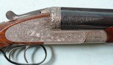 33066- SIMSON, SUHL, THURINGEN BEST GRADE SIDELOCK EJECTOR 12 GA.-29 1?2” SIDE X SIDE SHOTGUN MFG. 1954. 3 - Image 3 of 11