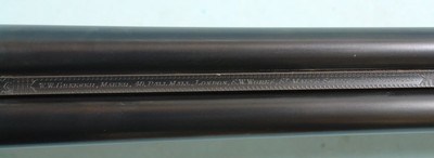 PRE-WW2 W.W. GREENER LONDON AND BIRMINGHAM BOXLOCK EJECTOR 12 GA.-28” SIDE X SIDE SHOTGUN MFG. 1938 W/LUGGAGE CASE. - Image 7 of 10