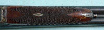 PRE-WW2 W.W. GREENER LONDON AND BIRMINGHAM BOXLOCK EJECTOR 12 GA.-28” SIDE X SIDE SHOTGUN MFG. 1938 W/LUGGAGE CASE. - Image 8 of 10
