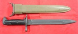KS 60-6 M1 M-1 GARAND BAYONET AND SCABBARD CIRCA 1950’S.