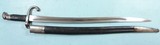 DANISH MODEL 1867 ROLLING BLOCK .45 DANISH CAL. (11.7X42R) INFANTRY RIFLE SABER BAYONET AND SCABBARD. - 2 of 7