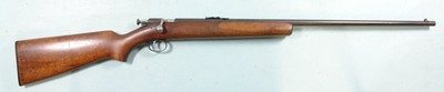 PRE-WAR WINCHESTER MODEL 67 SINGLE SHOT BOLT ACTION .22 S,L,LR RIFLE. - Image 1 of 7