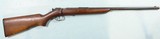 PRE-WW2 WINCHESTER MODEL 60 SINGLE SHOT 22 S,L,LR BOLT ACTION RIFLE. - 1 of 8
