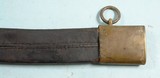 WAR OF 1812 AMERICAN MOUNTED ARTILLERY OFFICER’S SABER AND SCABBARD. - Image 8 of 8