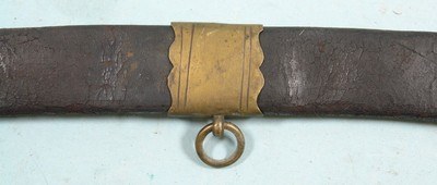 WAR OF 1812 AMERICAN MOUNTED ARTILLERY OFFICER’S SABER AND SCABBARD. - Image 7 of 8