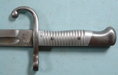 WEYERSBERG & KIRSCHBAUM ARGENTINE MODEL 1891 MAUSER BAYONET AND SCABBARD. - Image 3 of 10