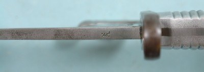 WEYERSBERG & KIRSCHBAUM ARGENTINE MODEL 1891 MAUSER BAYONET AND SCABBARD. - Image 10 of 10