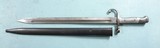 WEYERSBERG & KIRSCHBAUM ARGENTINE MODEL 1891 MAUSER BAYONET AND SCABBARD.
