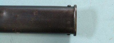 WEYERSBERG & KIRSCHBAUM ARGENTINE MODEL 1891 MAUSER BAYONET AND SCABBARD. - Image 8 of 10