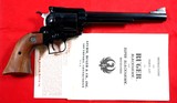 RUGER SUPER BLACKHAWK .44 MAGNUM 7.5” REVOLVER. - 1 of 5