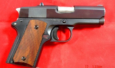 DETONICS COMBAT MASTER MK MARK I 1911 COMPACT .45 ACP PISTOL WITH CASE CA. 1985. - Image 2 of 6