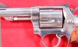 SMITH AND WESSON S&W CHIEFS SPECIAL 36-1 36 1 NICKEL 3” MAGNAPORT .38 S&W SPECIAL CARTRIDGE REVOLVER CA. 1976/77. - Image 4 of 5