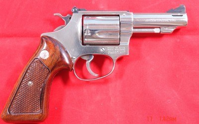 SMITH AND WESSON S&W CHIEFS SPECIAL 36-1 36 1 NICKEL 3” MAGNAPORT .38 S&W SPECIAL CARTRIDGE REVOLVER CA. 1976/77. - Image 2 of 5