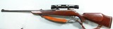 WEATHERBY BY J.P. SAUER EUROPA DELUXE GRADE OAK LEAF ENGRAVED MARK V .300 WEATHERBY MAG. CAL. RIFLE W/SCOPE CA. 1960’S. - 2 of 10