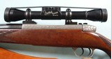WEATHERBY BY J.P. SAUER EUROPA DELUXE GRADE OAK LEAF ENGRAVED MARK V .300 WEATHERBY MAG. CAL. RIFLE W/SCOPE CA. 1960’S. - 4 of 10
