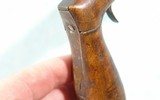 NEW ENGLAND STYLE UNDER-HAMMER PERCUSSION BOOT PISTOL SIGNED FAERBER BREMEN CIRCA 1850. - Image 4 of 5