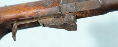NEW ENGLAND STYLE UNDER-HAMMER PERCUSSION BOOT PISTOL SIGNED FAERBER BREMEN CIRCA 1850. - Image 5 of 5