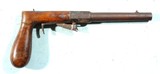 NEW ENGLAND STYLE UNDER-HAMMER PERCUSSION BOOT PISTOL SIGNED FAERBER BREMEN CIRCA 1850. - Image 1 of 5