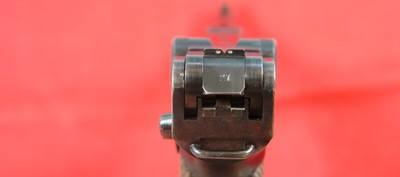 WW2 WWII GERMAN MAUSER BYF/42 BYF 42 DATE P-08 LUGER PISTOL. - Image 6 of 10