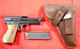 WW2 WWII GERMAN NAZI WALTHER RZM PPK 7.65MM PISTOL W/ORIG. RZM MATCHING HOLSTER& EXTRA MAGAZINE. - Image 1 of 12