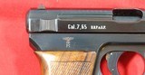 WW2 WWII GERMAN NAZI WALTHER RZM PPK 7.65MM PISTOL W/ORIG. RZM MATCHING HOLSTER& EXTRA MAGAZINE. - Image 3 of 12
