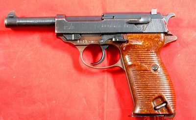 WW2 WWII GERMAN NAZI WALTHER P-38 AC/44 DATE P38 PISTOL.