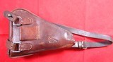 NEAR MINT WW2 JAPANESE TYPE 14 8MM NAMBU PISTOL W/ORIGINAL HOLSTER AND STRAPS. - Image 8 of 8