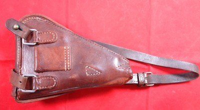 NEAR MINT WW2 JAPANESE TYPE 14 8MM NAMBU PISTOL W/ORIGINAL HOLSTER AND STRAPS. - Image 8 of 8