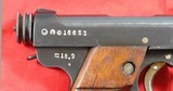 NEAR MINT WW2 JAPANESE TYPE 14 8MM NAMBU PISTOL W/ORIGINAL HOLSTER AND STRAPS. - Image 4 of 8