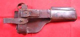EXCEPTIONAL ALL ORIGINAL MATCHING IMPERIAL GERMAN WW1 MAUSER BROOMHANDLE C-96 C96 RED-9 9MM SEMI-AUTO PISTOL W/ MATCHING WOOD HOLSTER/STOCK AND LEATHE - Image 11 of 17