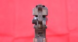 EXCEPTIONAL ALL ORIGINAL MATCHING IMPERIAL GERMAN WW1 MAUSER BROOMHANDLE C-96 C96 RED-9 9MM SEMI-AUTO PISTOL W/ MATCHING WOOD HOLSTER/STOCK AND LEATHE - Image 7 of 17