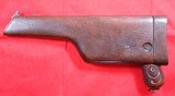 EXCEPTIONAL ALL ORIGINAL MATCHING IMPERIAL GERMAN WW1 MAUSER BROOMHANDLE C-96 C96 RED-9 9MM SEMI-AUTO PISTOL W/ MATCHING WOOD HOLSTER/STOCK AND LEATHE - Image 17 of 17
