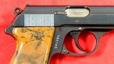 WW2 WWII GERMAN NAZI WALTHER RZM PPK 7.65MM PISTOL W/ORIG. RZM MATCHING HOLSTER& EXTRA MAGAZINE. - Image 4 of 7
