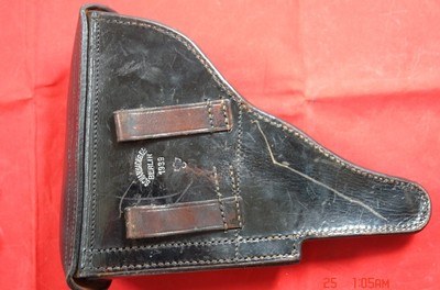 EXCEPTIONAL RARE WW2 GERMAN MAUSER BANNER CODE 42 1940 DATE P-08 9MM LUGER PISTOL WITH ORIGINAL 1939 DATE HOLSTER - Image 12 of 14