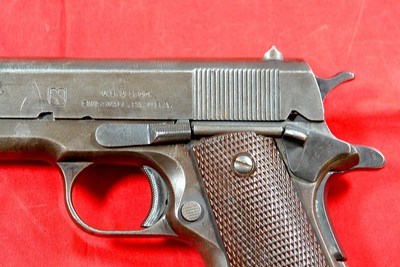 WW2 WWII UNION SWITCH & SIGNAL U S & S , U. S. & S. US&S MODEL 1911A1 .45 ACP CAL. PISTOL MFG. 1943 - Image 4 of 6
