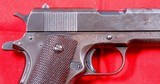 WW2 WWII UNION SWITCH & SIGNAL U S & S , U. S. & S. US&S MODEL 1911A1 .45 ACP CAL. PISTOL MFG. 1943 - Image 3 of 6