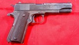 WW2 WWII UNION SWITCH & SIGNAL U S & S , U. S. & S. US&S MODEL 1911A1 .45 ACP CAL. PISTOL MFG. 1943 - Image 1 of 6
