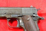 WW2 WWII UNION SWITCH & SIGNAL U S & S , U. S. & S. US&S MODEL 1911A1 .45 ACP CAL. PISTOL MFG. 1943 - Image 4 of 6