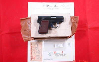 WILKINSON ARMS DIANE .25 ACP PISTOL WITH ORIGINAL PACKAGING - Image 1 of 3