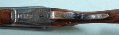 A. H. FOX GUN COMPANY, PHILADELPHIA, PA. CE GRADE 12 GA. 2 3/4” 30” SIDE X SIDE SHOTGUN MFG. 1926. - Image 5 of 9