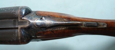 A. H. FOX GUN COMPANY, PHILADELPHIA, PA. CE GRADE 12 GA. 2 3/4” 30” SIDE X SIDE SHOTGUN MFG. 1926. - Image 7 of 9