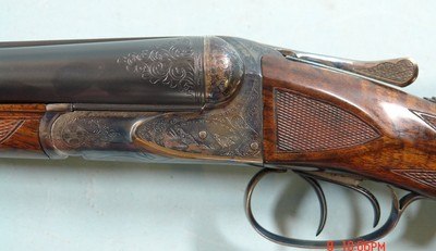 A. H. FOX GUN COMPANY, PHILADELPHIA, PA. CE GRADE 12 GA. 2 3/4” 30” SIDE X SIDE SHOTGUN MFG. 1926. - Image 4 of 9