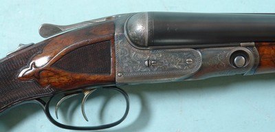 ANTIQUE PARKER BH GRADE 16 GA. 2 3/4” 28” SIDE X SIDE SHOTGUN MFG. 1895. - Image 2 of 8