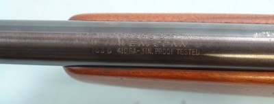MOSSBERG MODEL 183-D BOLT ACTION .410 GA. 25” BARREL SHOTGUN CIRCA 1950’S-60’S. - Image 4 of 5