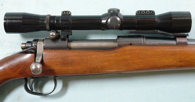 FIRST YEAR REMINGTON MODEL 721 BOLT ACTION .30-06 CAL. RIFLE MFG. 1948 /SCOPE - Image 3 of 7