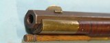 KEITH CASTEEL RAISED CARVED & SILVER INLAID FLINTLOCK LONGRIFLE DATED MAY 1971. - Image 12 of 14