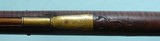 KEITH CASTEEL RAISED CARVED & SILVER INLAID FLINTLOCK LONGRIFLE DATED MAY 1971. - Image 11 of 14