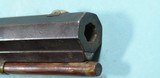FINE OHIO SILVER MOUNTED PERCUSSION HALF-STOCK RIFLE SIGNED C. W. HOWELL / MARTINS FERRY, O. CIRCA 1850’S. - Image 10 of 10