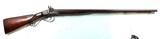 BRITISH JAMES LLOYD, LEWES, SUSSEX DOUBLE SIDE X SIDE PERCUSSION 16 GAUGE SHOTGUN CIRCA LATE 1830’S-EARLY 1840’S - Image 1 of 6